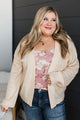 Daily Hugs Knit Drape Cardigan- Creamy Oat