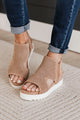 Very G Amy 2 Wedge Sandals- Sand