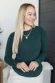 Endless Views Long Sleeve Top- Forest